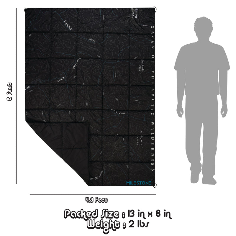 Gates of the Artic Topo Blanket