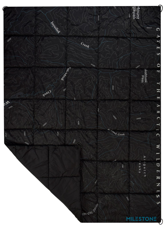 Gates of the Artic Topo Blanket